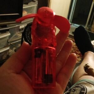 Portable Red Mini Fan